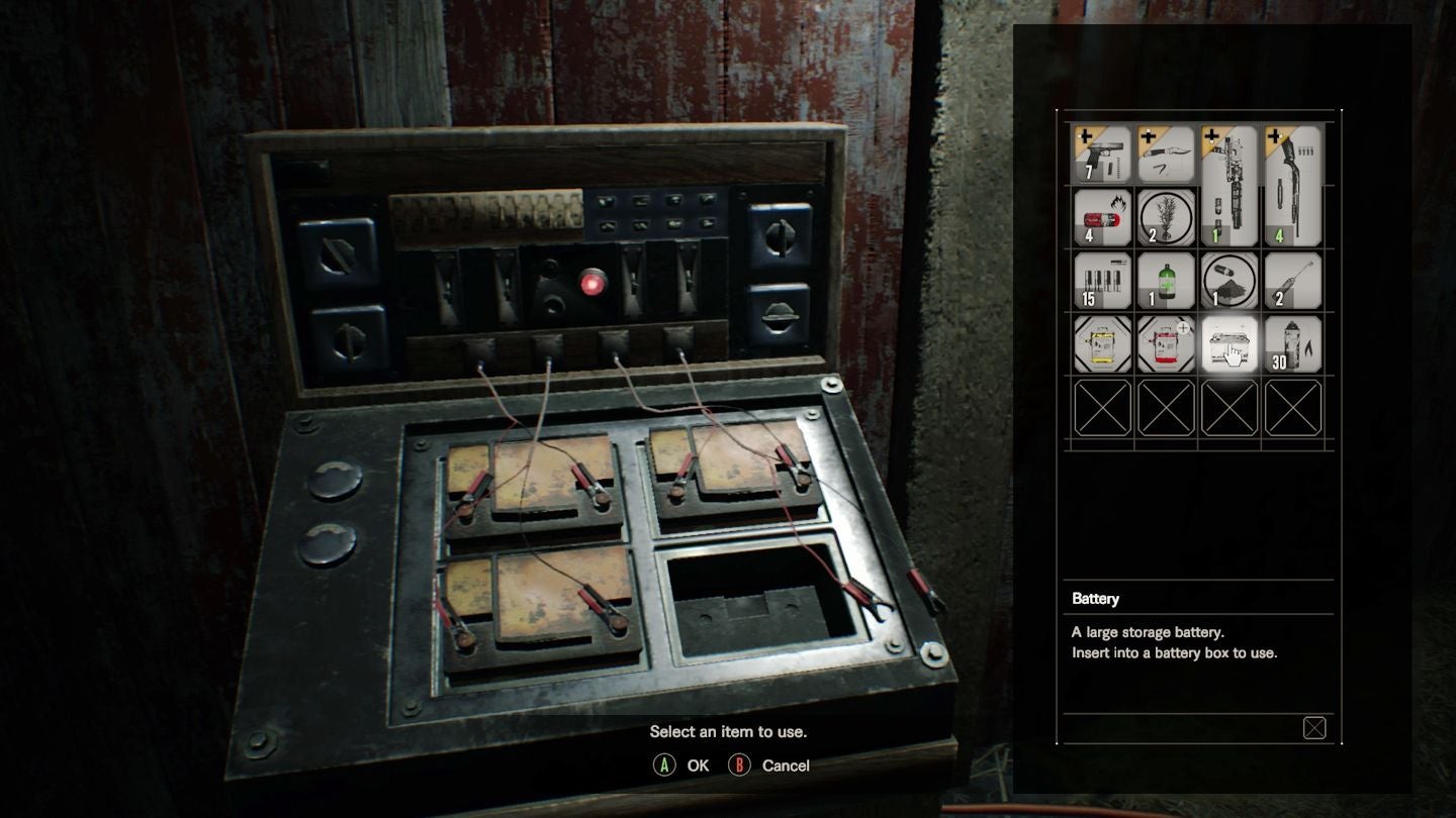 Resident Evil 7 Testing Area, finding the Lucas password, Fat Molded